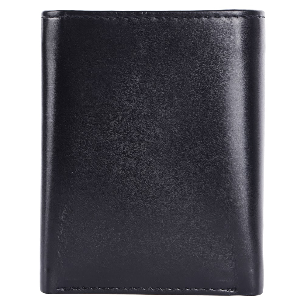 Brooklyn Bridge Genuine Leather Trifold Wallets For Men Women - Slim Mens  Wallet With ID Window Front Pocket Wallet RFID Blocking Gifts For Men